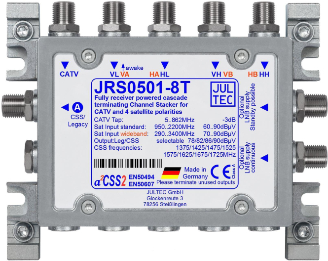 Jultec Einkabelmultischalter JRS0501-8T 5 auf 1/8UB