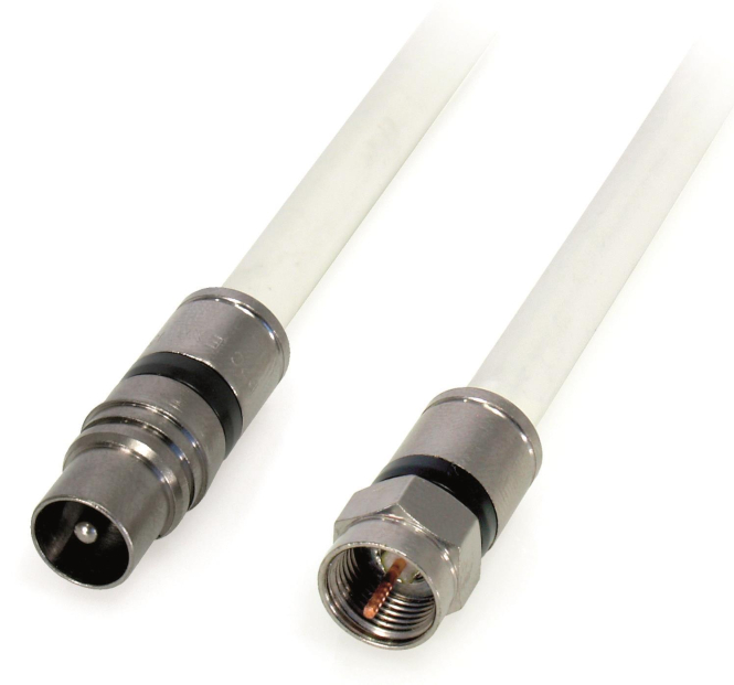 Televes Anschlusskabel 1,5m FS-KS2015 >90dB F-Stecker/IEC-Stecker