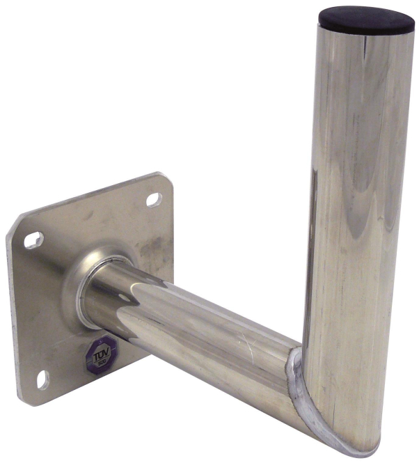 4031136001162 - Winkelwandhalter ALU 250 Aluminium WA 25cm Rohr 50mm