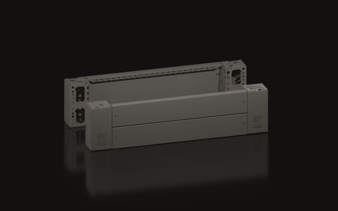 4028177978140 - VX Sockel-Eckstück mit Sockel-Blende vorne und hinten H 200 mm für B 800 mm Stahlblech Sockelvorder- rückseite 8660023 Inhalt 1 St