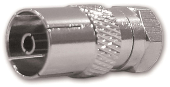 Televes F-Adapter FS-KK1 F-Stecker / IEC-Buchse