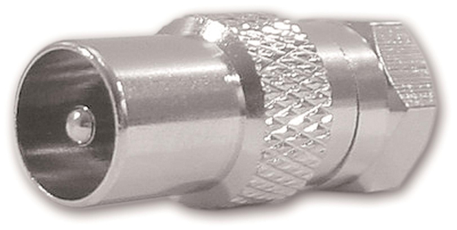 Televes F-Adapter FS-KS1 F-Stecker / IEC-Stecker