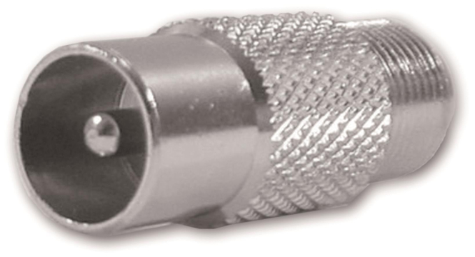 Televes F-Adapter FK-KS1 F-Kupplung / IEC-Stecker
