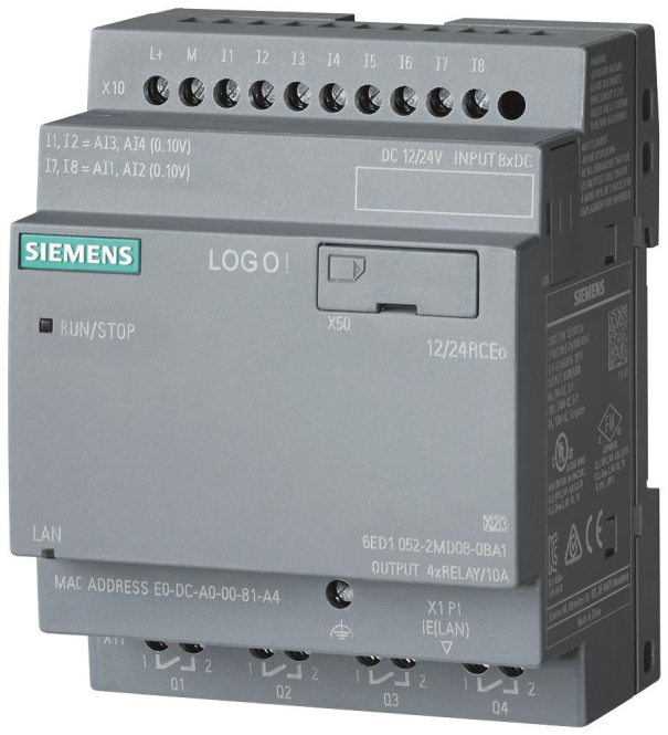 Siemens LOGO! 6ED1052-2MD08-0BA2 12/24RCEO 8.4 Automatisier.Technik
