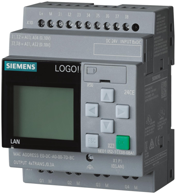 Siemens LOGO! 24 CE 6ED1052-1CC08-0BA2 LOGO 8.4 Automatisier.Technik