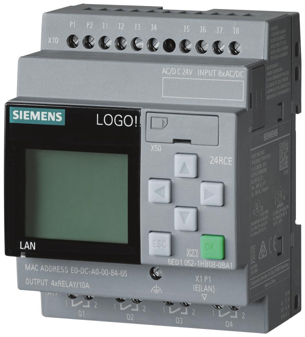 Siemens LOGO! 24 RCE 6ED1052-1HB08-0BA2 Logo 8.4 Automatisier.Technik