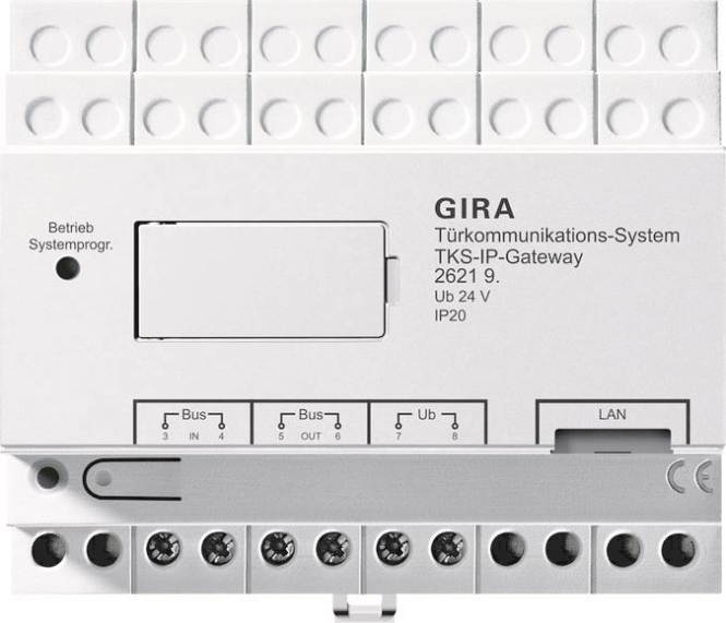 GIRA 262198 TKS-IP-Gateway (2.Generation) 10 Liz.Türko GIRA 262198 TKS-IP-Gateway (2.Generation) 10 Liz.Türko
