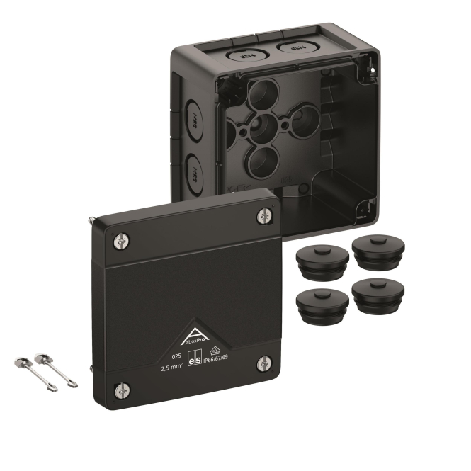 Spelsberg Abox Pro 025-L/sw Abzweigkasten Schutzart 40200001 - 7145009