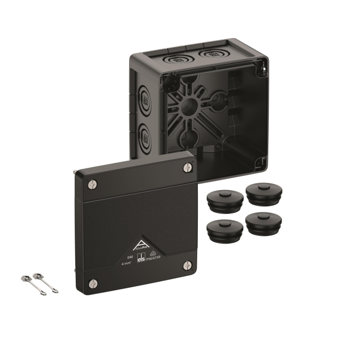 Spelsberg Abox Pro 040-L/sw Abzweigkasten Schutzart 40400001 - 7145019