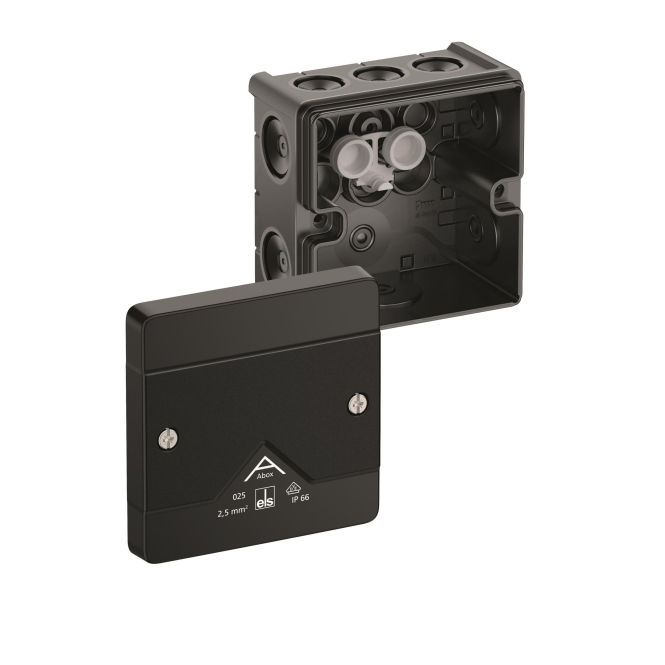 4013902663422 - Spelsberg Abzweigkasten Abox 025-L sw Schutzart IP66 max 80200001