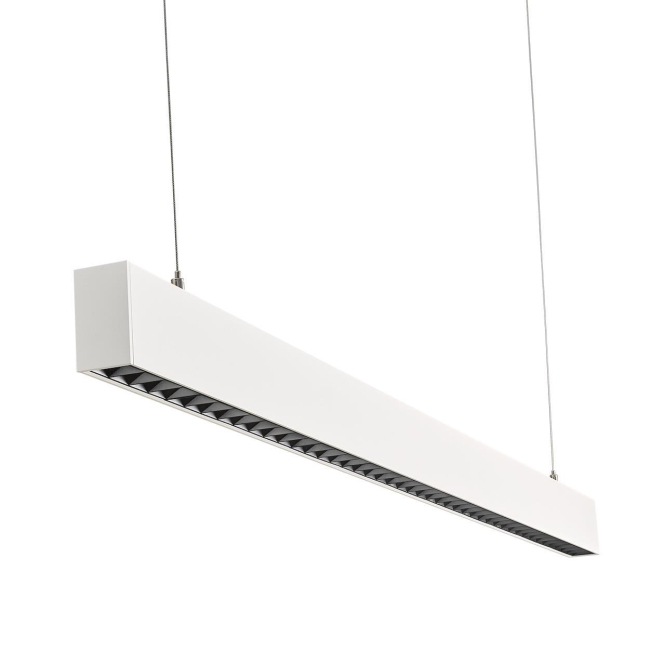 7021982124754 - SGL INSPIRE Weiss 4300lm 4000K 212475 Pendelleuchte UGR10 1243mm dim Zugscha