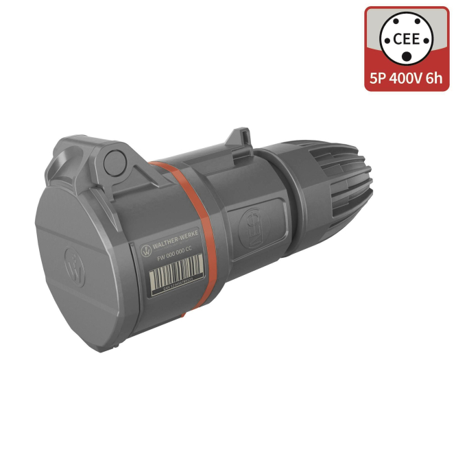 Walther CEE NEO Kupplung FW311506CC Classic 16A 5P 6h IP54 m.Käfigzugfeder