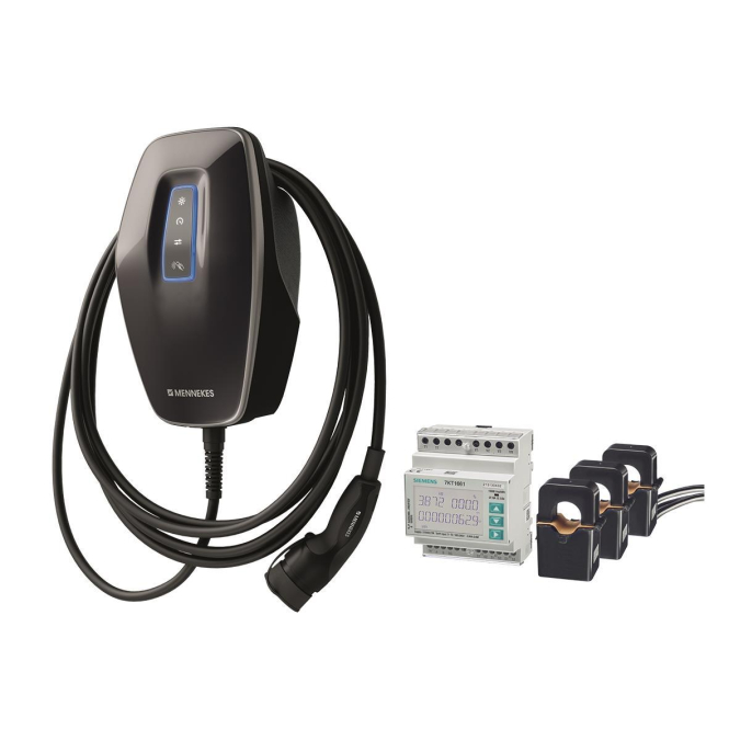 Mennekes Wallbox AMTRON 4You 310PVBundle 11KW,7,5mLadekabel,Schwarz 1313201265BK