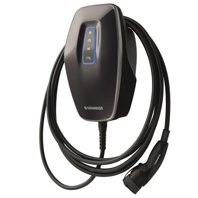 Mennekes Wallbox AMTRON 4You 710 11KW,7,5mLadekabel,Schwarz 1347011205BK