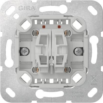 GIRA 312800 Tastschalter Wechselschalter 2fach Einsatz Schaltermat/Geb.Steu