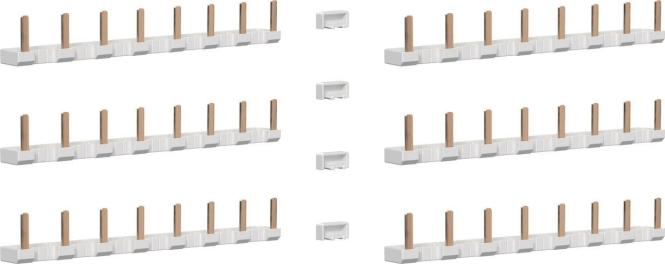 GIRA 831300 Set Phasenschiene 1-p Sch./Jal.akt.16/8f Zubehör