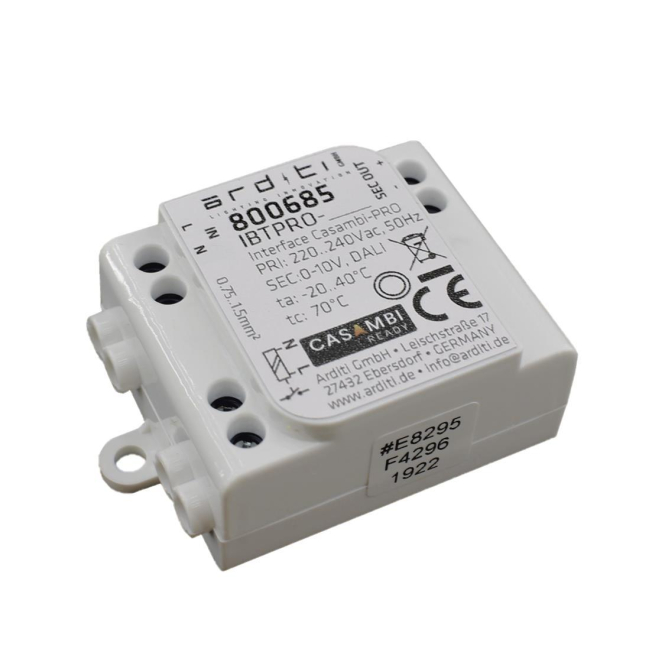 Casambi Schnittstelle CBU-ASD 800685 programmierbar DALI/0-10V, IP20, LR