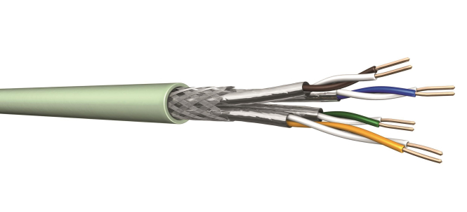 Draka GreenConnect Cat7 S/FTP Outdoor PE Datenleitung 4x2xAWG23 500m Trommel (Inhalt 1 Stück)