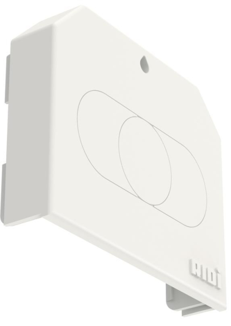 RIDI Schienenendkappe VL2TE ws 2200011 für Tragschiene IP20/IP54, 1 Stück