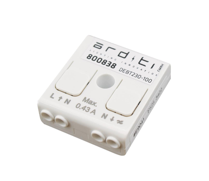 Casambi-Modul TED 230V Dimmer 800838 Phasenabschnitt LED 50W/AGL 100W IP20