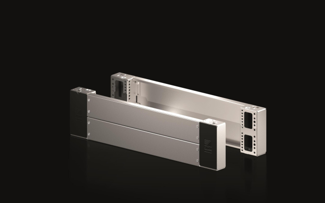 4028177037939 - Rittal VX Sockel-Eckstück 1=2 VX 8660061 mBlende vorne hinten H200mm fB800mm