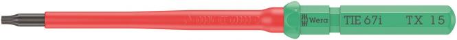 Wera VDE 67 i TX 15x157mm 05006535001 TIE Kraftform Kompakt f.TORX (Inhalt 5 Stück)