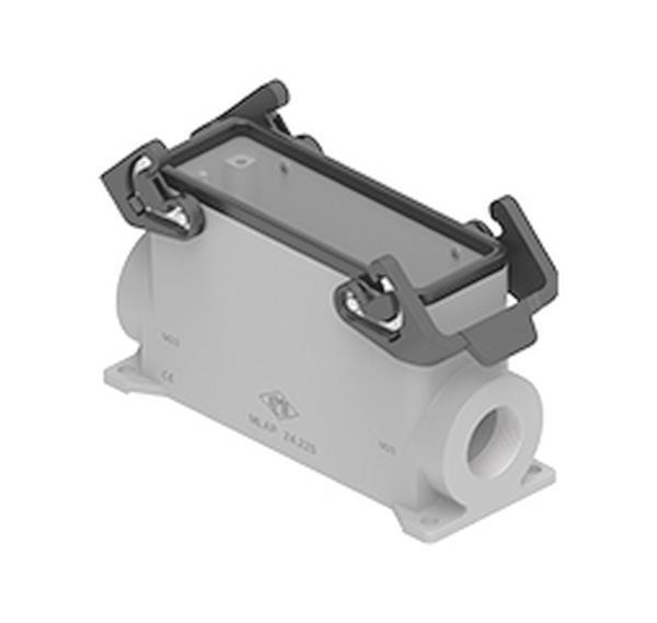 8015747287883 - ILME Sockelgehäuse hoch MLAP 2440 Gr10427 Alu 2 Bügel IL-BRID 1xM40