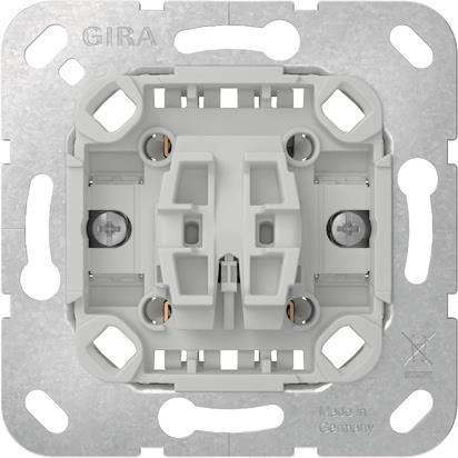 GIRA 317600 Wippschalter 16AX Universal Aus-Wechselschalter m.Befestigungskralle Schaltermat/Geb.Steu