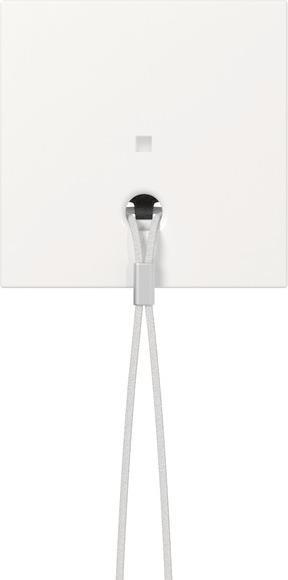 GIRA 363803 Abdeckung KF Zugschalter System 55 Reinweiß glänzend