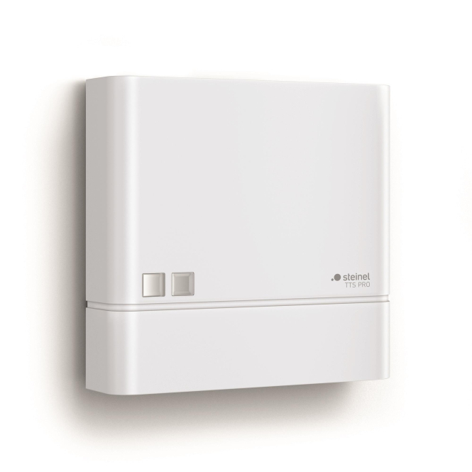 Steinel Dämmerungsschalter TTS PRO COM1 m.Zeitschaltuhr, weiß, Bluetooth Mesh Schaltermat/Geb.Steu