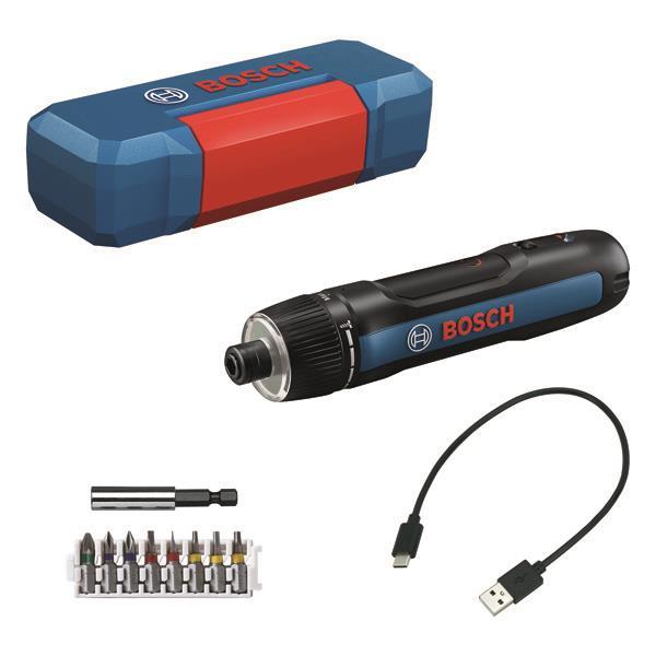 Bosch Akku-Schrauber GO 3 im Koffer + 8-tlg.Schrauberbit-Set - 7234990