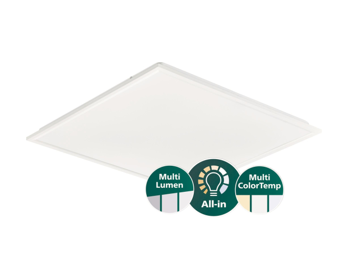 PHIL CoreLine LED-Panel RC133V G6 M600 31W 2900/3600/4300lm 3/4000K Ra80 UGR19