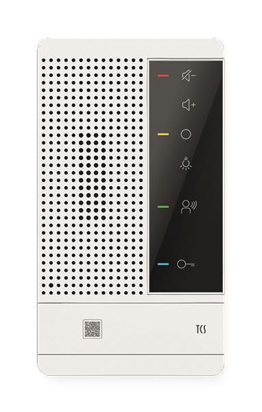 TCS Audio Innenstation zum ISWM7000-0140 Freisprechen Serie SENSO PRO AP weiß