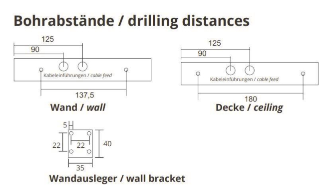 RP RZ-Leuchte Einzelb.Uni WiFi KMU413WL Prof (WL) 3h Akku EKW 24m IP43 KS weiß