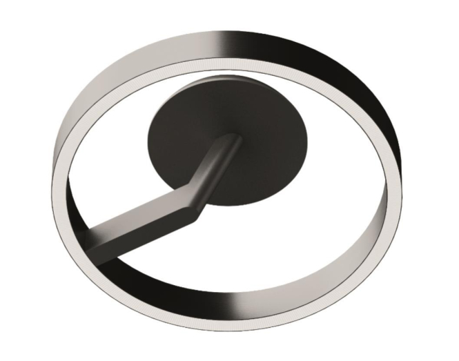 6941491792613 - OPPLE Ringo Anbauleuchte schwarz BLE2 75W 4500lm HCL 1800-12000K CRI97 D600mm