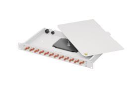 TG 19 LWL-Rangierverteiler 100131003 Basis Eco 6XLC-D + 12XPIGT. 9/125 OS 2