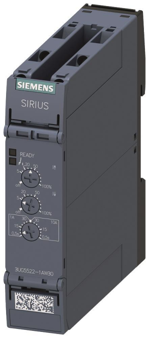 Siemens Analoges 3UG5522-1AW30 Stromüberwachungsrelais 0,05-15 A AC/DC Ind-Schaltgeraete
