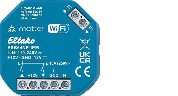 Eltako Beschattungsfaktor m. ESB64NP-IPM IP Matte über Wi-Fi optional 30064019 Schaltermat/Geb.Steu
