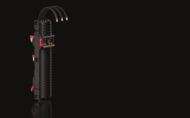 4028177997011 - Rittal Geräteadapter 32 A AWG RX 9360730 10 3-polig B45 mm 1=4