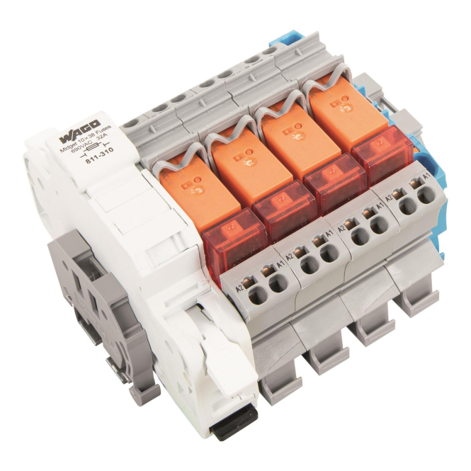 4066966728675 - WAGO 821-507 RelaisleisteAusf Westnetzgemäß 14a EnWGmehrfarbig