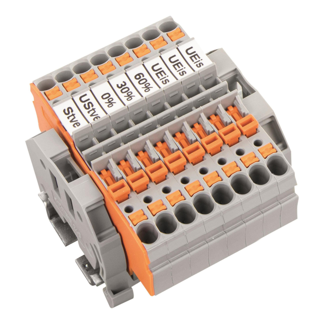 4066966728873 - WAGO 821-508 RelaisklemmenleisteAusf EWE-Netzgemäß 14a EnWGgrau
