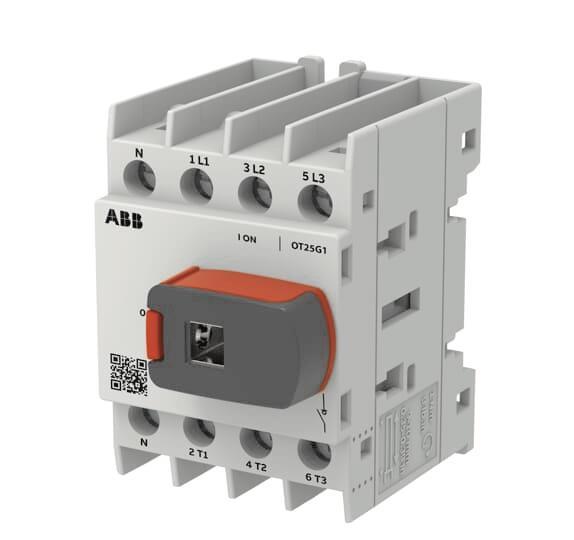 ABB Lasttrennschalter OT OT25G1-4BSN1 Plus 25 A Bgr. G1 4p 1SCA163433R1001 Ind-Schaltgeraete