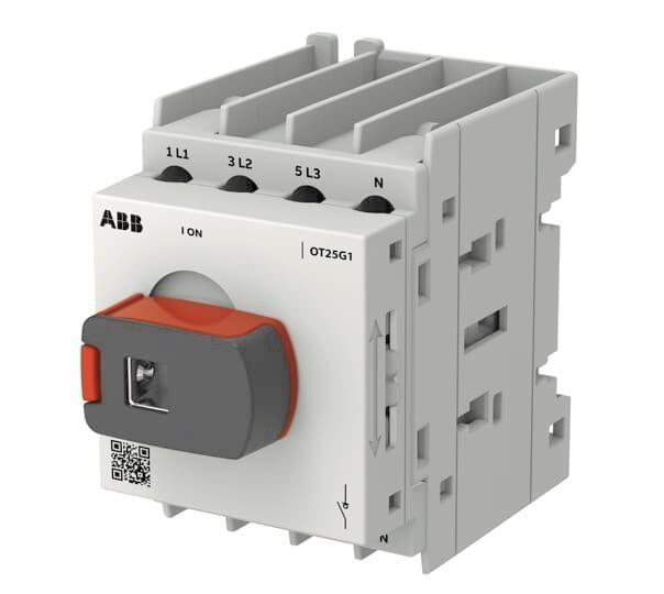 ABB Lasttrennschalter OT OT25G1-4MSN2 Plus 25 A Bgr. G1 4p 1SCA163446R1001 Ind-Schaltgeraete