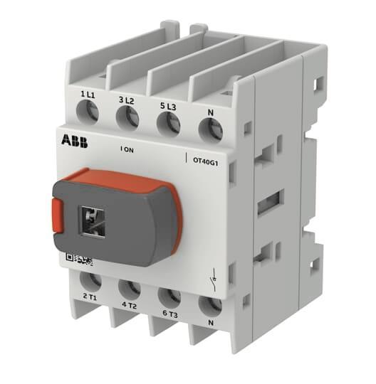 ABB Lasttrennschalter OT OT40G1-4BSN2 Plus 40 A Bgr. G1 4p 1SCA163497R1001 Ind-Schaltgeraete