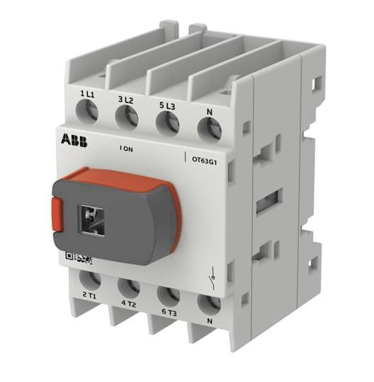 ABB Lasttrennschalter OT OT63G1-4BSN2 Plus 63 A Bgr. G1 4p 1SCA163534R1001 Ind-Schaltgeraete