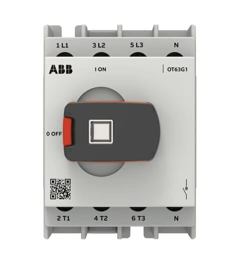 ABB Lasttrennschalter OT OT63G1-4MSN2 Plus 63 A Bgr. G1 4p 1SCA163539R1001