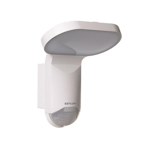 Esylux Außenstrahler WILMA WL 200 OP MD 1600lm 27/4K IP65 weiss m.BWM. 3 Modi