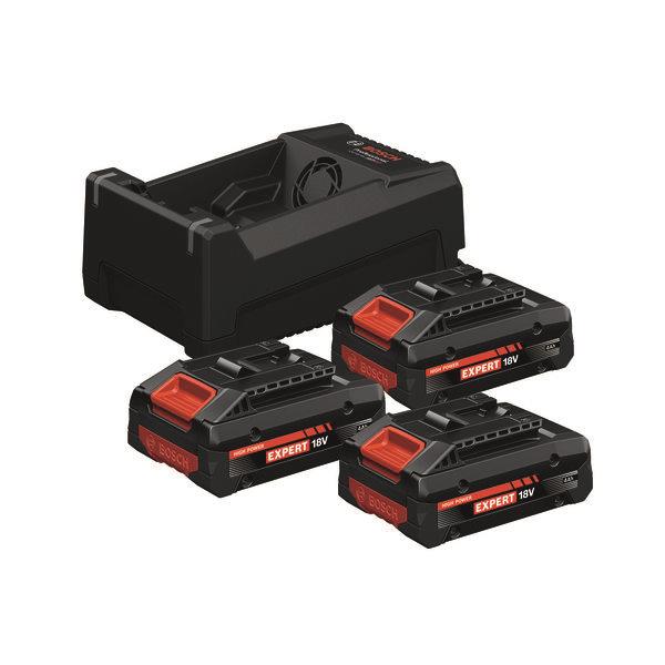 Bosch Starterkit 3xEXBA18V-40 + GAL12 3xEXBA18V-40 +GAL 4Ah 0615V0005X