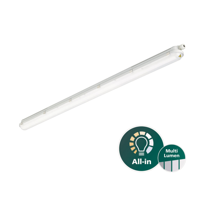 PHIL CoreLine FR-Leuchte WT120C G3 IP66 1500mm 75W 7000/8600/10000/12000lm 4000K Innenleuchten