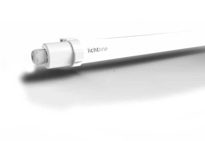 LICHTLI Rohrleuchte TUBOLA 2 PLUS IP65 1500mm 28/40W 4950/7050lm 3/4/5K inkl.DV Innenleuchten